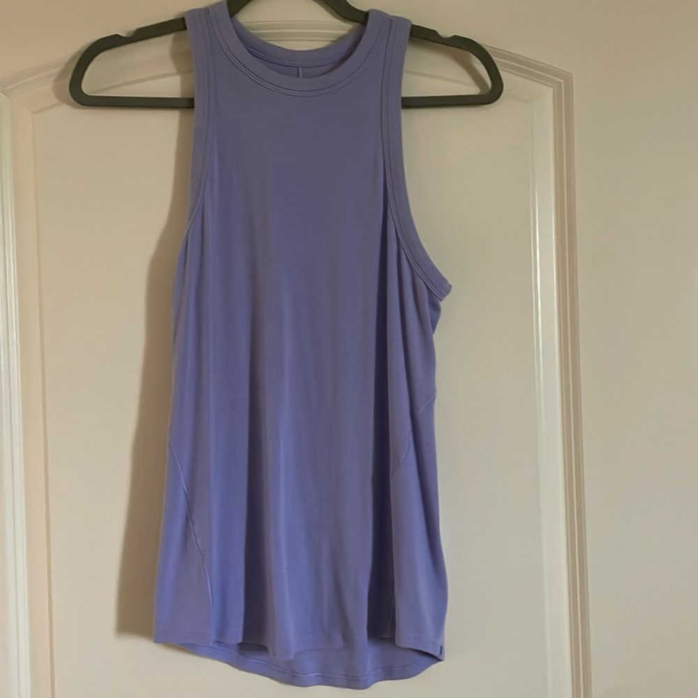 Lululemon Hold Tight High Neck Tank Top Lilac Smoke